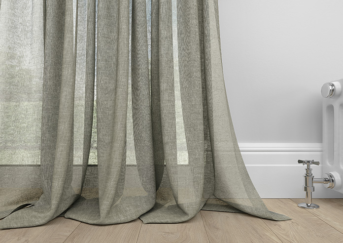 Kalahari Voile, Warm Grey - Made to Measure Curtains - Image 6
